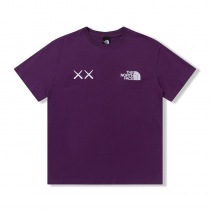 国内発送 ノースフェイス XX KAWS コピー エンブロイダリー コットンTシャツ Nog04211