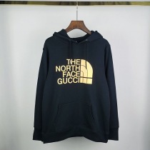 21-22AW グッチ x ノースフェイス コラボフーディー コピーブラック Nov93939