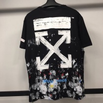 可愛いOFF WHITE Tシャツ コピー スプレー カラバッジョ スリムフィット ofj81650