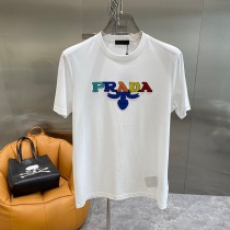 プラダ 偽物 ロゴ刺繍 Tシャツ pup99952