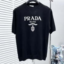 プラダ シンプルクルーネックTシャツ 偽物 pur74930
