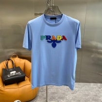 プラダ ロゴ刺繍 Tシャツ コピー put33599