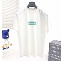 【日本未発売】シュプリーム x ティファニー コピー コラボ ボックスロゴ Tシャツ Shn20594