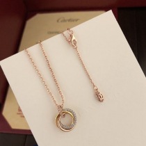 カルティエ TRINITY 偽物ネックレス 18K ダイヤモンド kap60790