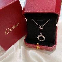 カルティエ トリニティ ネックレス 偽物 18K ダイヤモンド kal33823