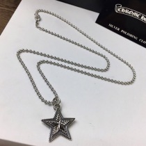 クロムハーツ ネックレス 偽物 スター スモール チャーム シルバー Kuj90741