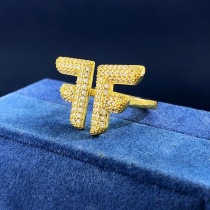 フェンディ FFロゴ リング 偽物 fex56774
