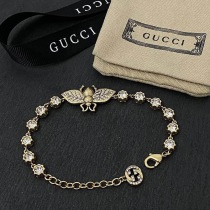 《大人気》グッチ 可愛いミツバチ の ゴールドチェーン ブレスレット コピー gum66045