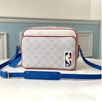 [送料無料]ルイヴィトン x NBA コラボ NIL メッセンジャー ショルダーバッグコピー★ホワイトモノグラム M85141