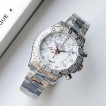 ロレックス 偽物 ヨットマスターⅡ 自動巻き ホワイト 文字盤 ホワイトゴールド メンズ 腕時計 116689-0002