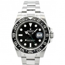 ロレックス GMTマスター2 コピー 腕時計 自動巻き メンズ ブラック 116710LN