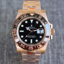 Rolex ロレックスGMTマスター2 スーパーコピー 時計 自動巻き メンズ ブラック 116718LN1