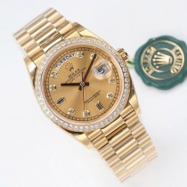 ロレックス スーパーコピー 腕時計 デイデイト シャンパン 36mm 128348RBR-3