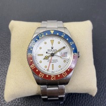 ロレックス 偽物 腕時計★GMTマスター 自動巻き ステンレススチール メンズ ホワイト 1675