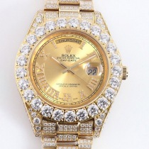 ROLEX ロレックス 時計 スーパーコピー 39MM メンズ ダイヤモンドベゼル デイデイト roc18378
