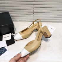 稀少シャネル スリングバック シューズ 偽物 sha21135