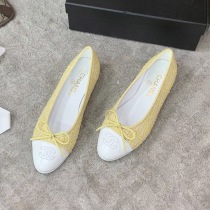 超希少！人気 シャネル♪上品バイカラーバレリーナ コピー shx06034