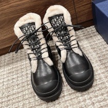 定番 ディオール EMPREINTE ヒール ショート コピー ブーツ deq93643