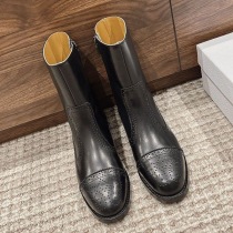 超希少！ディオール D-FOLK ショートブーツ 偽物 det48131