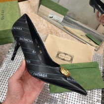 稀少 グッチxバレンシアガ 偽物 コラボ ナイフ パンプス gub49600