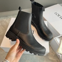 新作 お洒落に♪ ロエベ ブーツ コピー CHELSEA BOOT カーフ サイドゴアブーツ lou35699