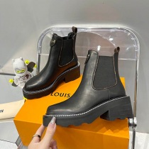 【洗練されたディテール】ルイヴィトン ライン アンクルブーツ 偽物 vuy64718