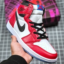 ナイキ エアージョーダン コピー スプリングコート ナイキ Air Jordan 1 High Spider-Man nav00082