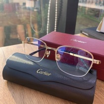 人気急上昇カルティエ コピー EYEWEAR ゴールドトーン スクエアメガネ kaw88426