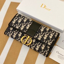 ディオールオブリークカロコピー ロングチェーンウォレット 長財布 カロ dep25573
