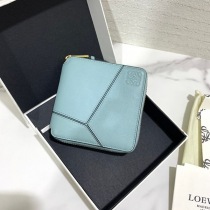 可愛い ロエベ◇パズル◇ラウンドジップ二つ折り財布 コピー lox74910