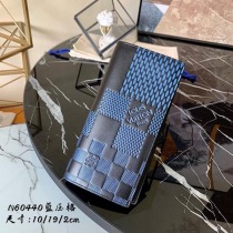 34 ルイヴィトン 長財布 偽物 二つ折り ダミエ ロゴ ブラック グレー LV20226