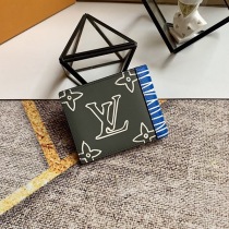 希少色 ルイヴィトン 財布 コピー モノグラム ポルトフォイユ パッチワーク 折りたたみ財布 M69699