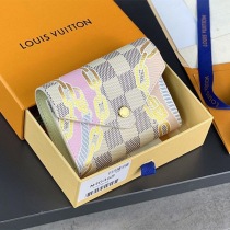ルイヴィトン 折りたたみ財布 キャンバス チェーン コピー N40468