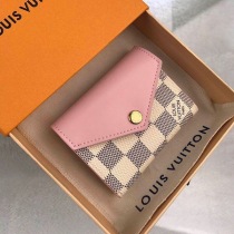 日本未入荷★ルイヴィトン 財布 コピー 折り財布 ポルトフォイユ・ゾエ ダミエ N60168