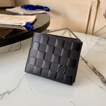 ルイヴィトン 財布 偽物 ダミエ ポルトフォイユ ミュルティプル 二つ折り財布 N63124