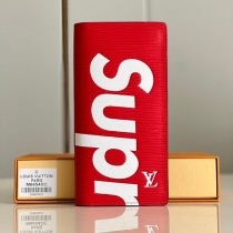 目を惹くカラー シュプリーム ヴィトン 財布 コピー ルイヴィトン × シュプリーム PF. BRAZZA SP EPI vun19285