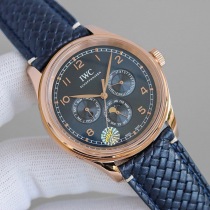 希少色IWC 偽物 ポルトギーゼ パーペチュアル カレンダー 時計 42 iwu90858