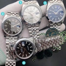 追跡付き発送 ロレックス 時計 偽物 デイトジャスト ステンレス・ホワイトゴールド メンズ 41mm 11色 126334G