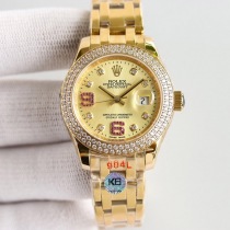 入手困難 ロレックス コピー デイトジャスト パールマスター 34MM roq50607