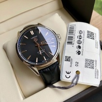 人気No1タグ ホイヤー カレラ コピー ブラック 文字盤 ステンレス メンズ 腕時計 TAh90024