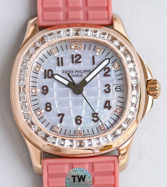 パテック フィリップコピー時計5072R-001 アクアノート ルーチェ ハイジュエリー36.5mm