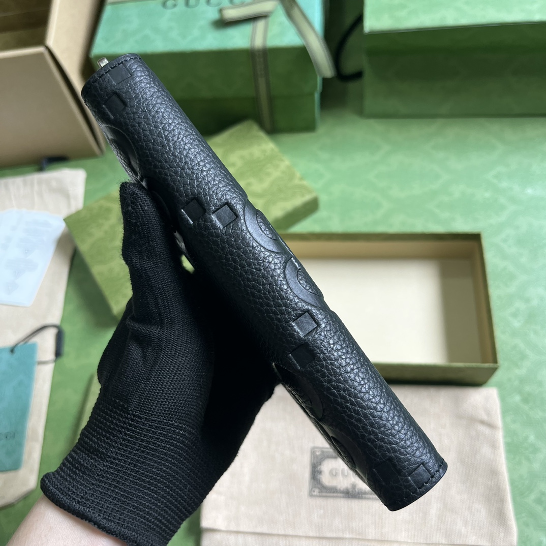 グッチコピー スーパーグレー偽物 ジップアラウンドウォレット739484-2通販
