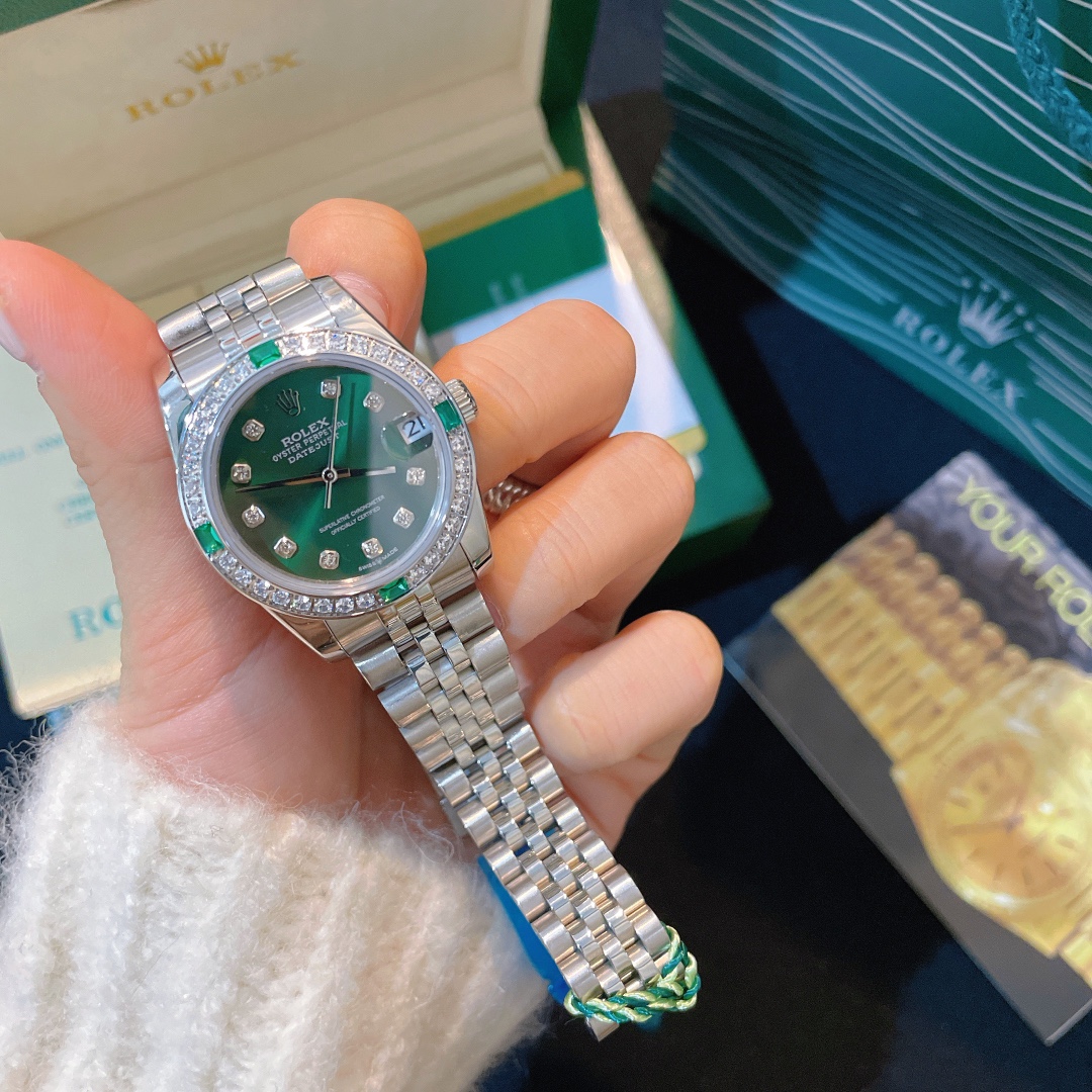 人気のロレックスコピー機械式時計 デイトジャスト レディース 101315N級品