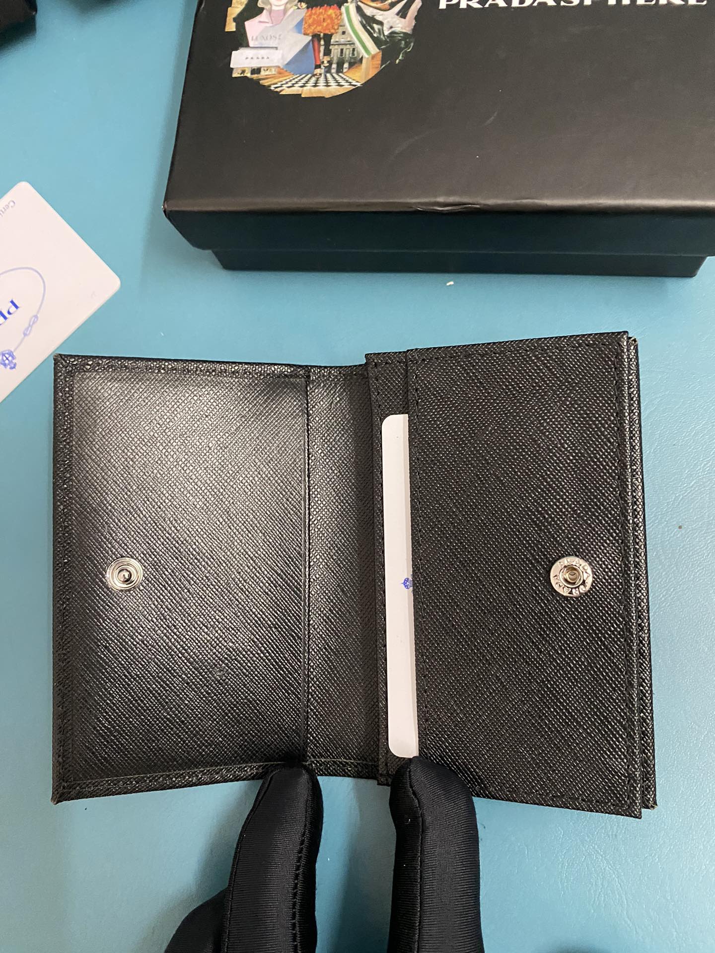新品 プラダスーパーコピー通販 メンズ カード ホルダー 2MC122N級品