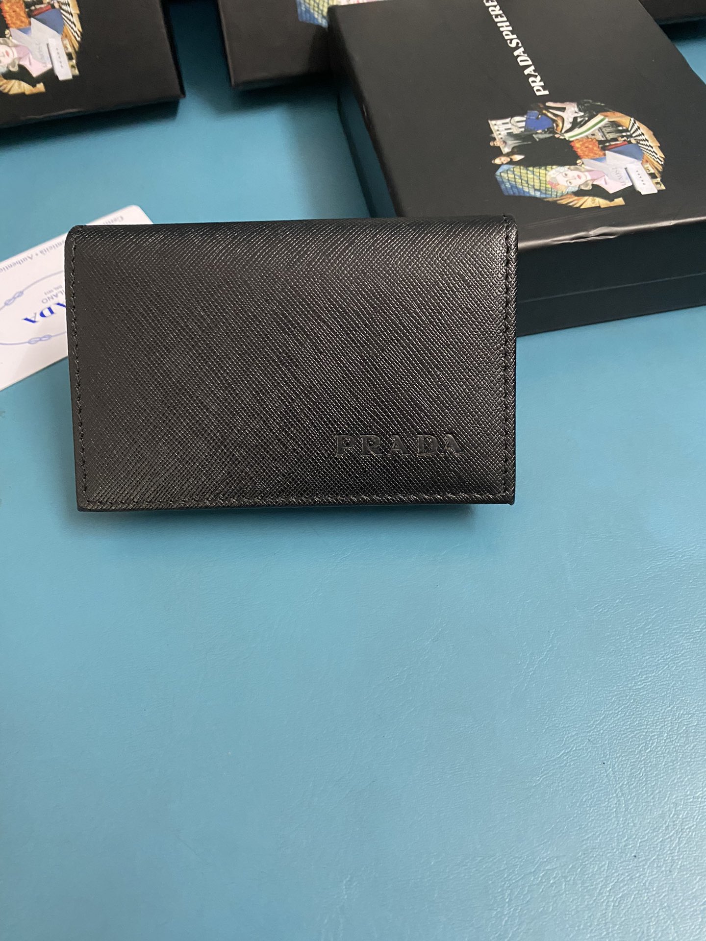 新品 プラダスーパーコピー通販 メンズ カード ホルダー 2MC122