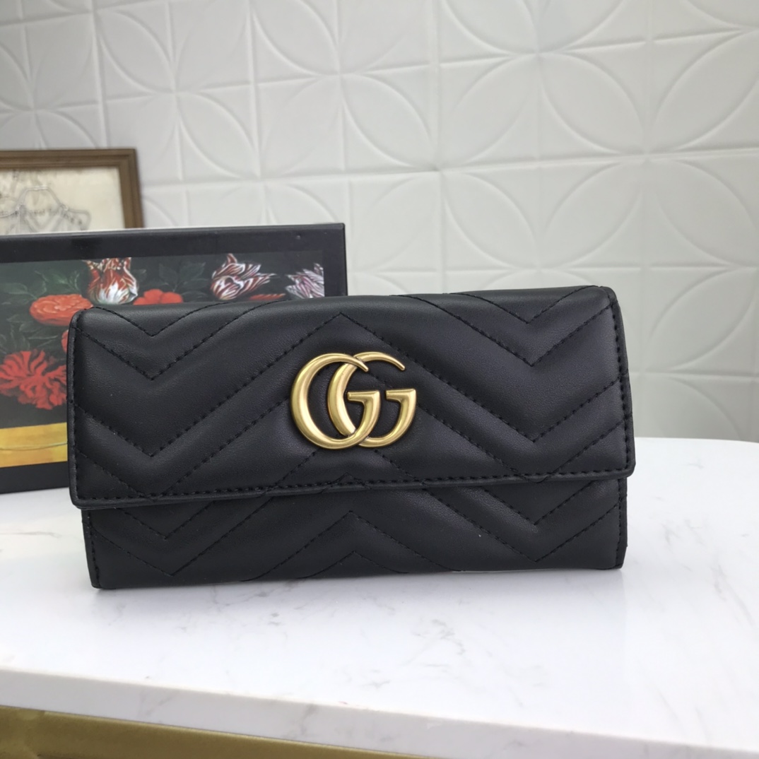 高品質ブランドコピーグッチ マーモントシリーズ 長財布 443436