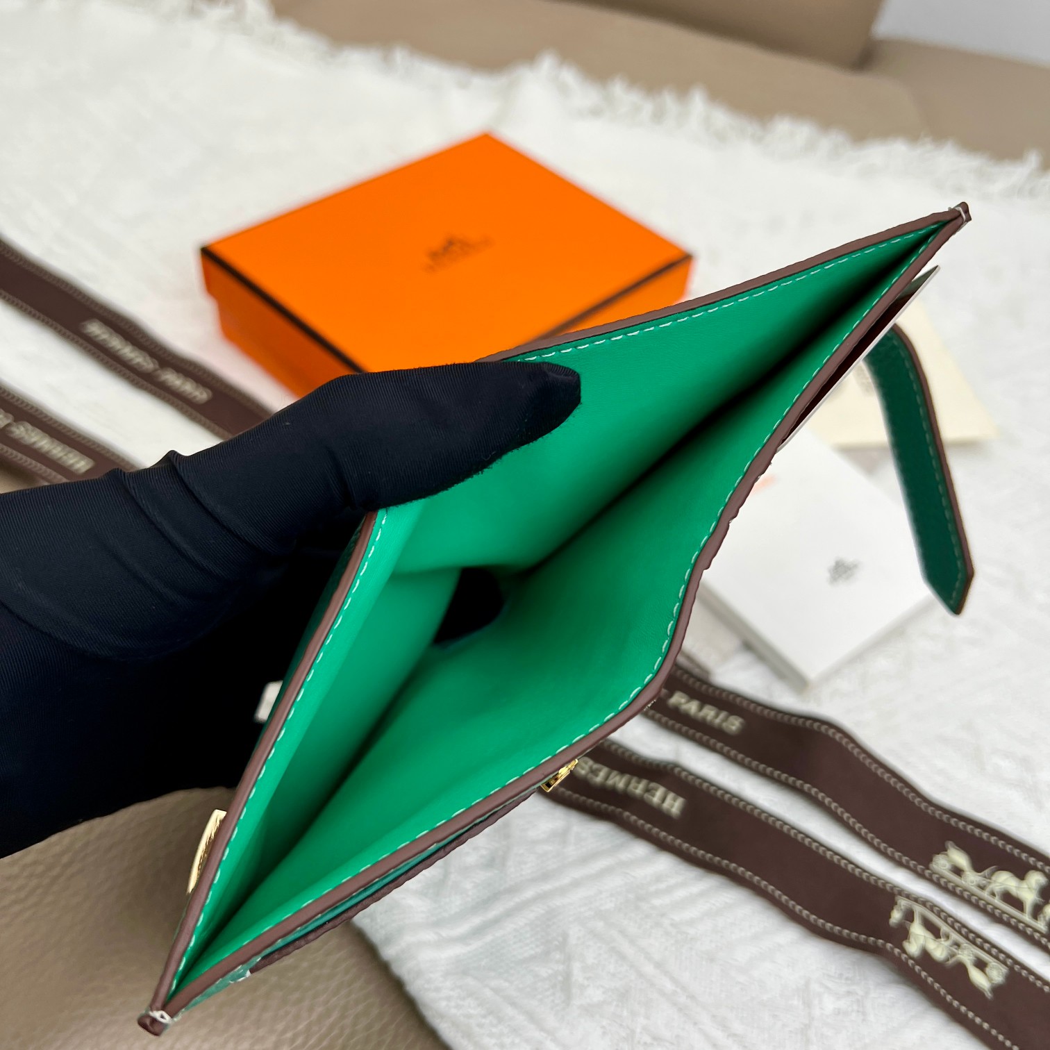 新品エルメス短財布コピー ゴールドバックル ライチ柄  5120N級品
