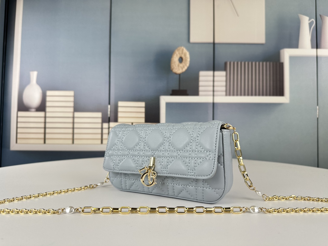 人気ディオールコピー LADY DIOR 携帯電話偽物バッグ 6618-2