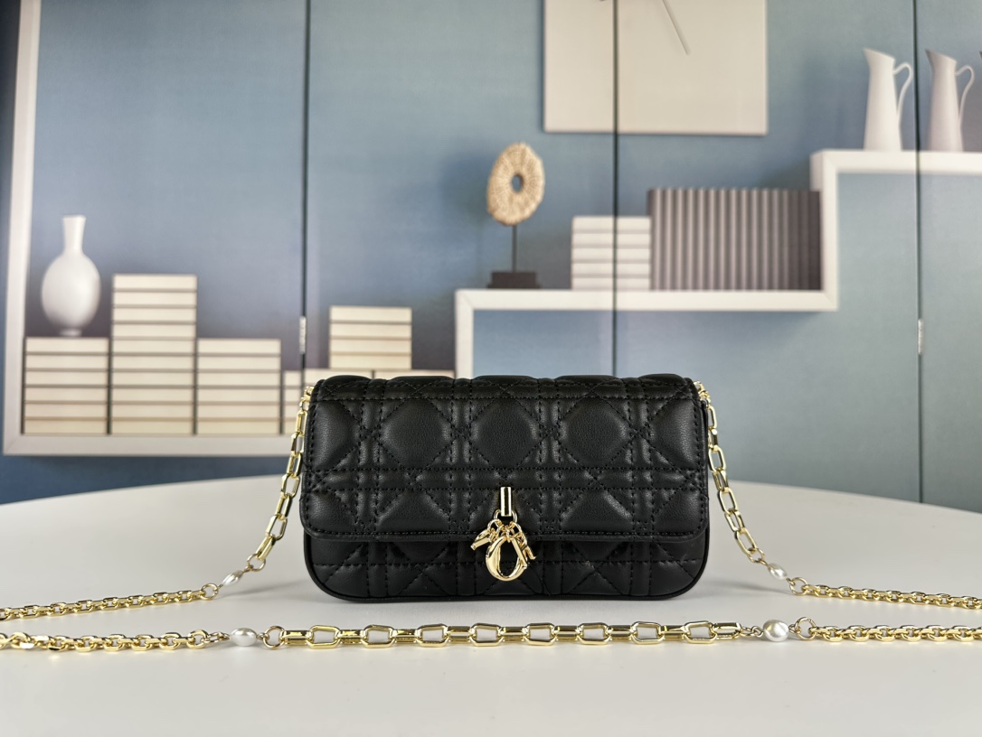 ディオールスーパーコピー通販 LADY DIOR 携帯電話バッグ 6618-3代引きを販売