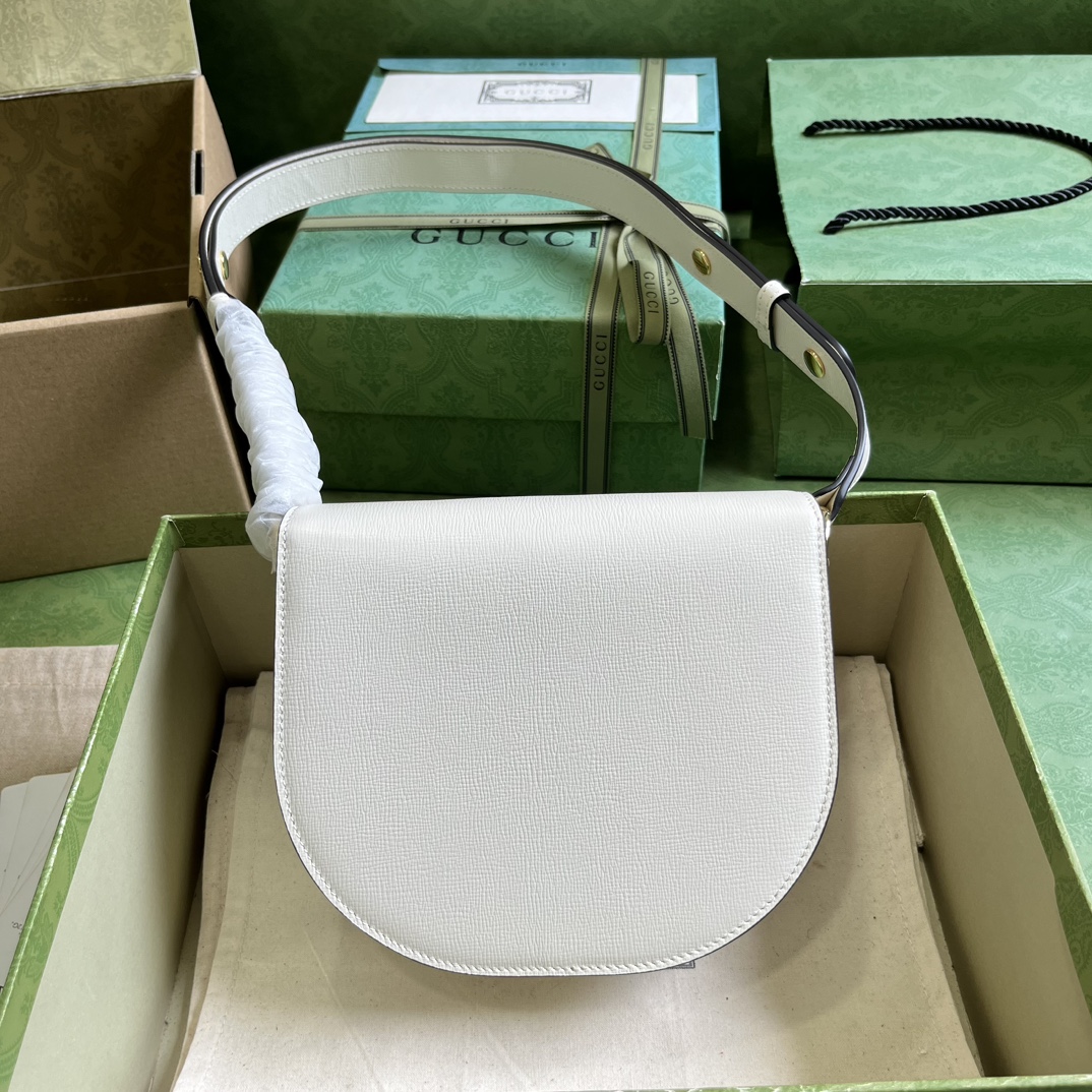 超人気グッチコピー ミニ クロスボディ サドル 偽物バッグ 760191-2